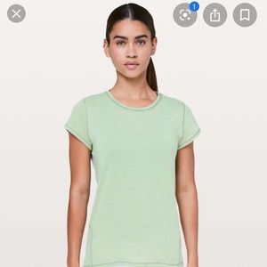Lululemon Another Mile Short Sleeve Shirt Size 4